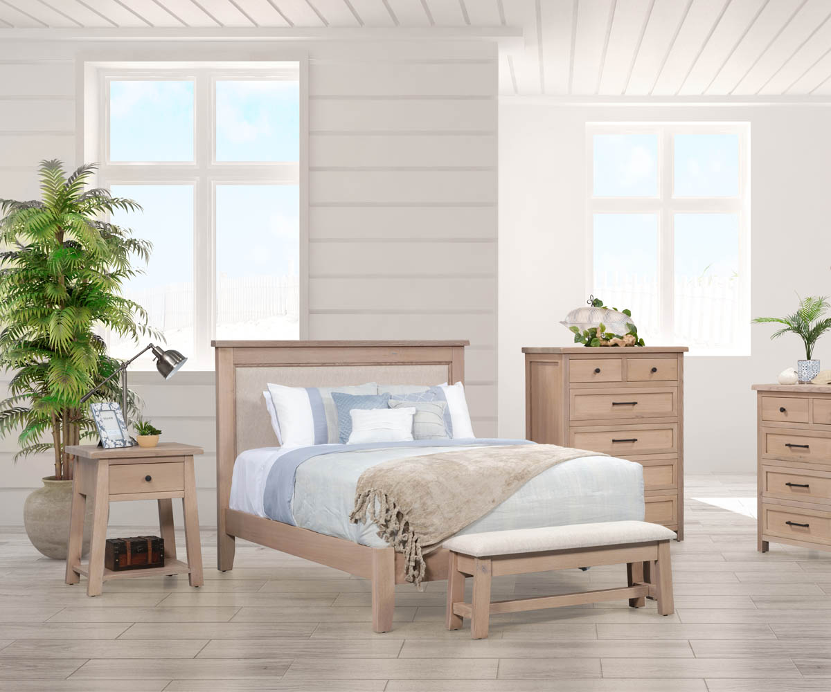 Chloe Bed With Saw Marks - Image 3