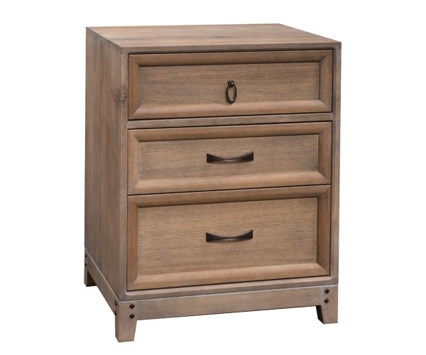 Glendale 3 Drawer Nightstand