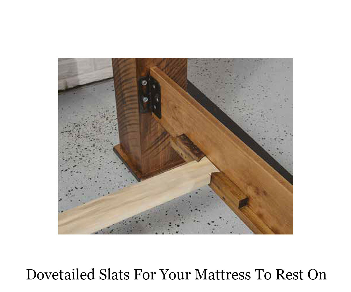 Farmhouse Heritage Bed - Reclaimed Panels - Image 2