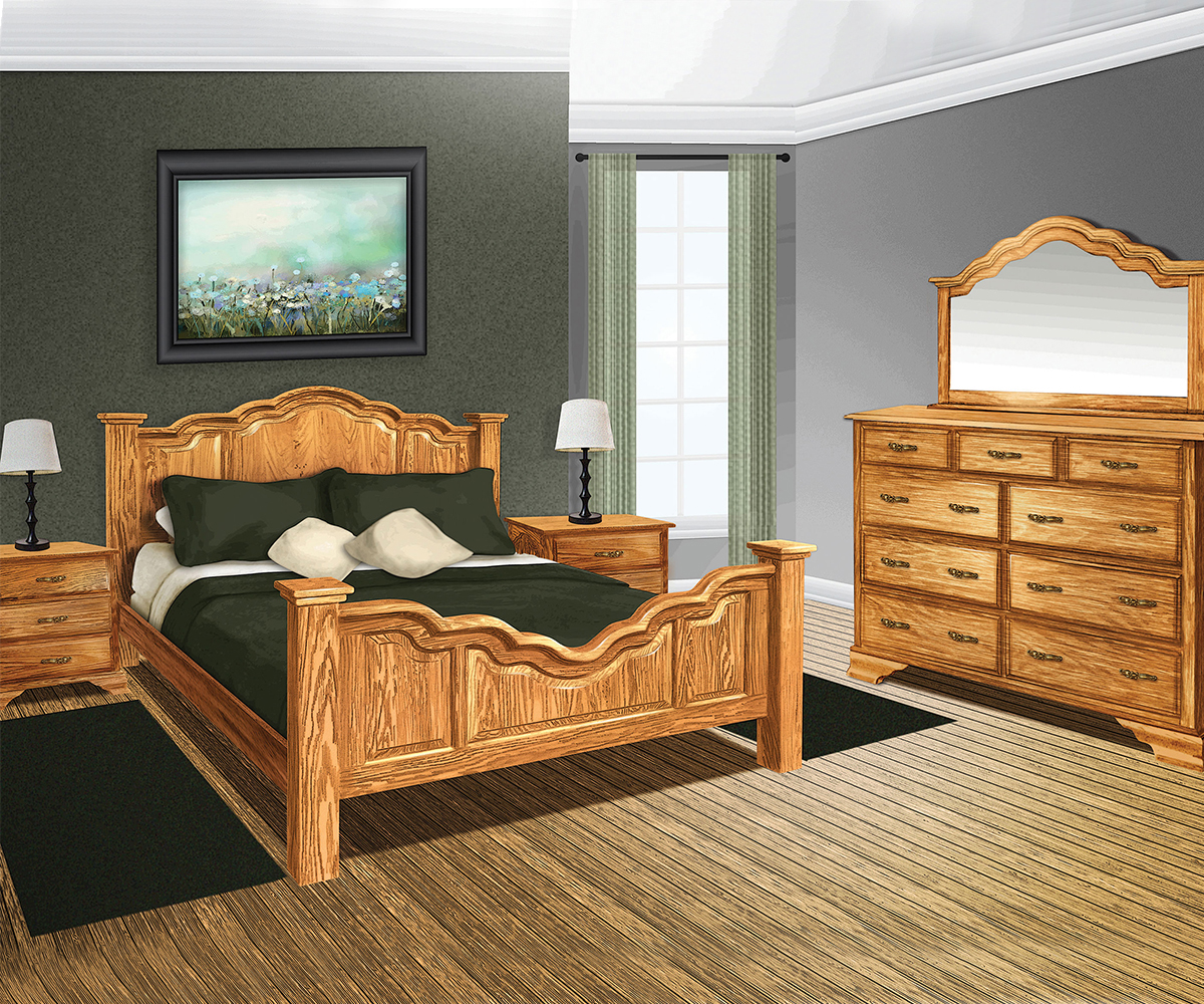 Wavy Cathedral Double Dresser - Image 2