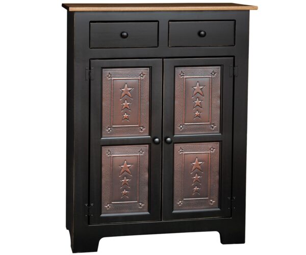 Double Pie Safe With Tin Doors