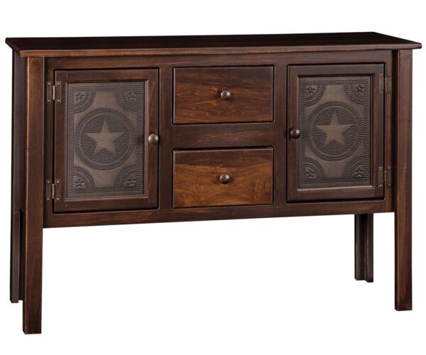 Sofa Table With Tin Doors