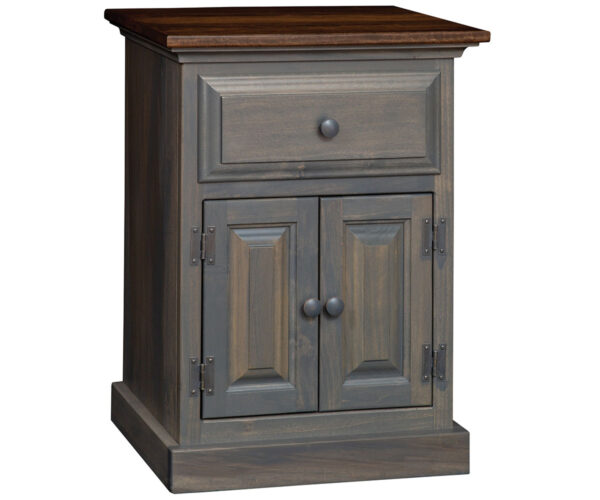 1 Drawer 2 Door Nightstand