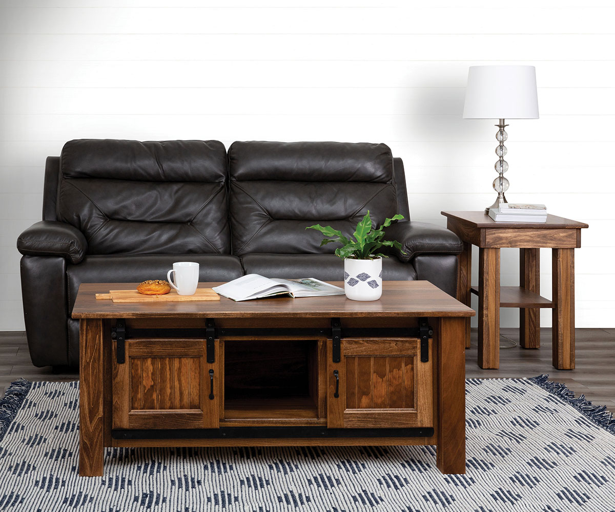 Barn Door Coffee Table - Image 2