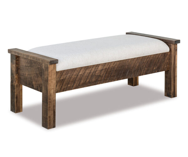 Rough Sawn Bed Seat