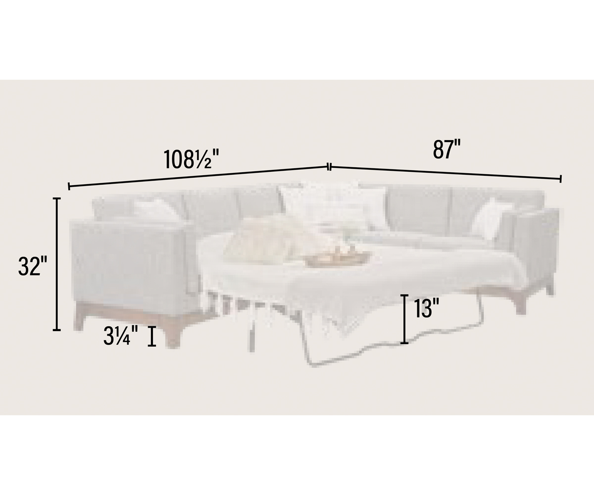 Fusion Sleeper Sectional Sofa - Image 2