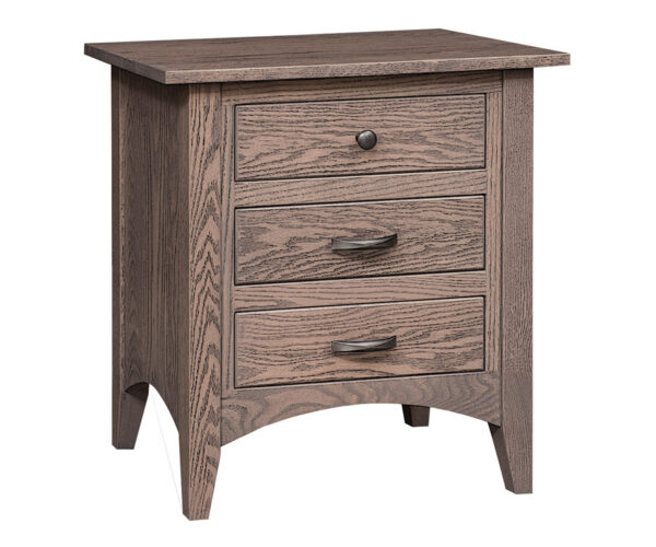 Wyandot 3 Drawer Nightstand