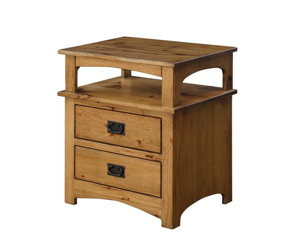 Mission 2 Drawer Nightstand