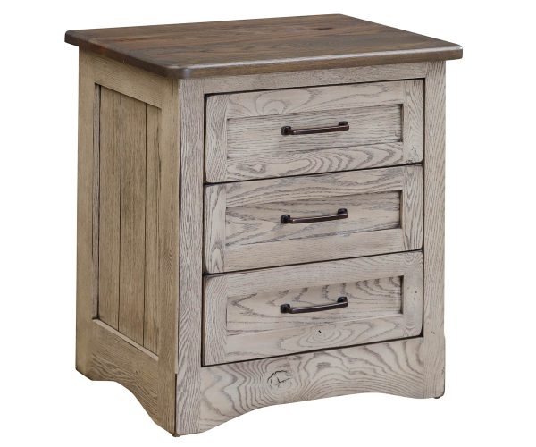 Farmstead 3 Drawer Nightstand