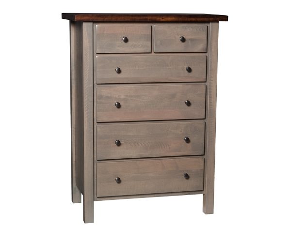 Sawyer Wood 44½" 6 Drawer Chest