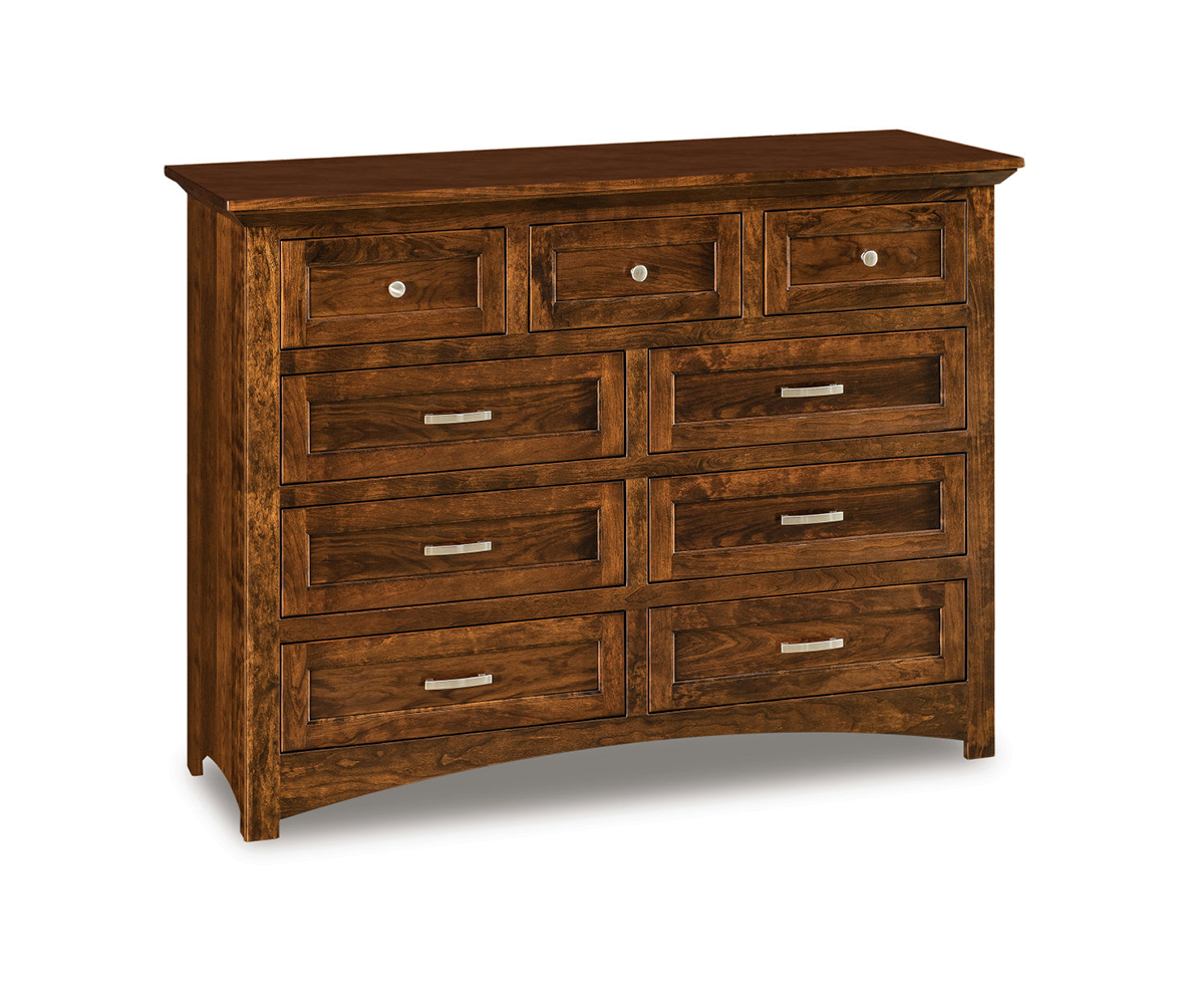 Lincoln 9 Drawer Dresser - 59½"W